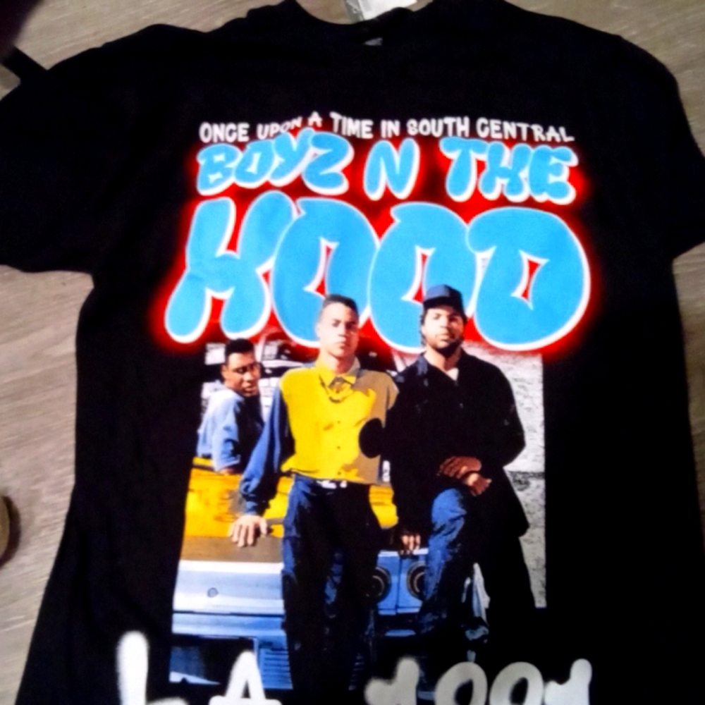 NEW- BOYZ N' THE HOOD-Yellow Car- T-SHIRT